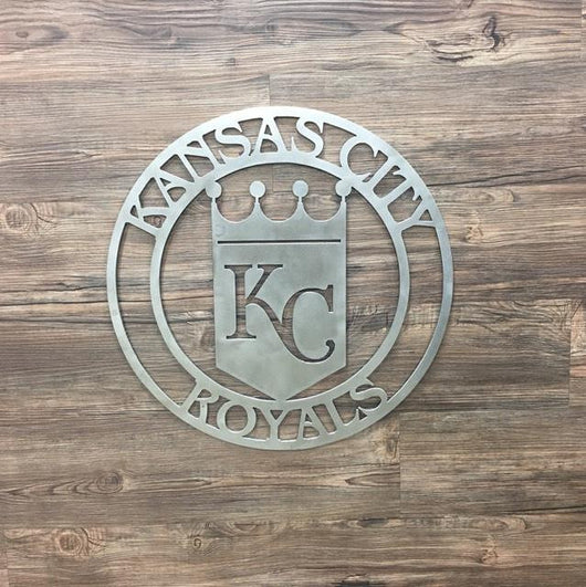 Kansas City Royals Metal Art