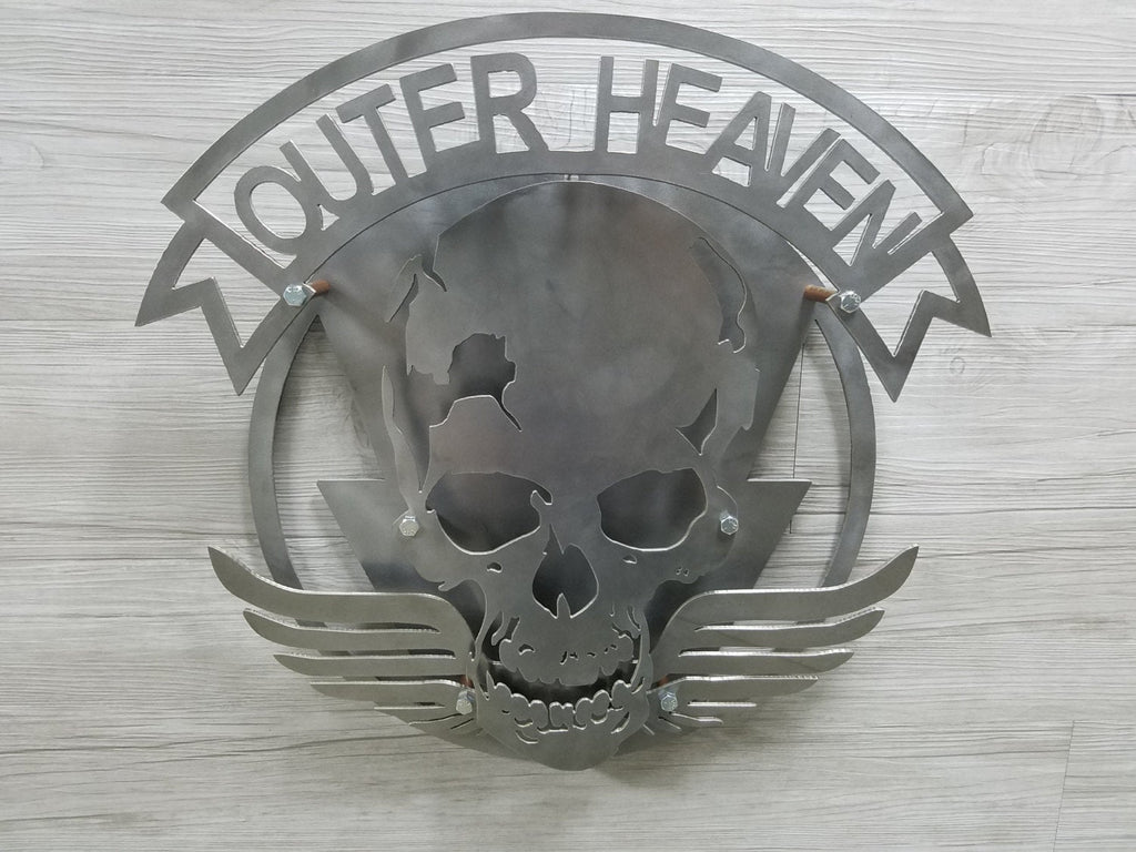 metal gear outer heaven Metal Gear Solid Outer Heaven Logo 3D – Arclight CNC