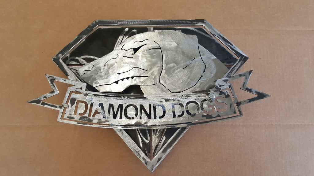 diamond dogs metal gear Diamond Dogs Logo from Metal Gear Solid 3D – Arclight CNC