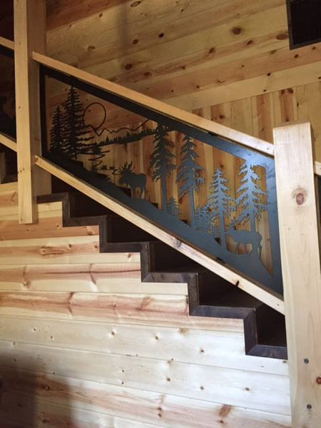 Custom Metal Stair Case