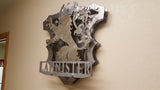 HOUSE LANNISTER Coat of Arms from the Game of Thrones series,  4 layered shield 3d Metal / Wall Art (Collect them all!)