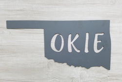 Okie State Oklahoma Sign