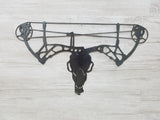 Deer Skull with Bow Antlers (Home Decor,Hunting, Bow Hunting, Wall Art, Metal Art, {Can Be Personalized})