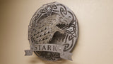 HOUSE STARK Coat of Arms from the Game of Thrones series,  4 layered shield