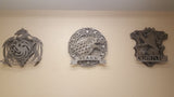 HOUSE TARGARYEN Coat of Arms from the Game of Thrones series,  4 layered shield