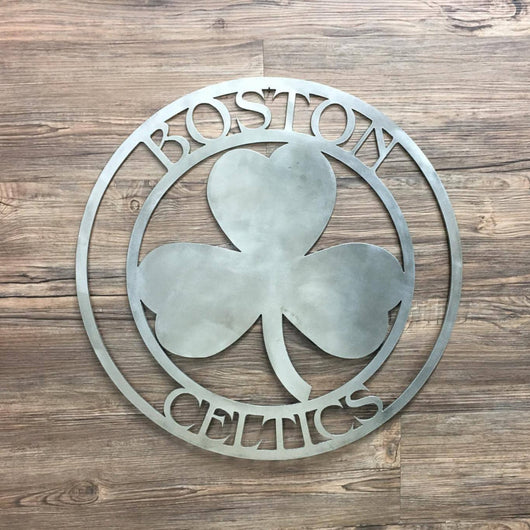 Boston Celtics Circle With Clover Logo
