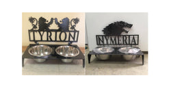 Game of Thrones Custom Dog Bowl