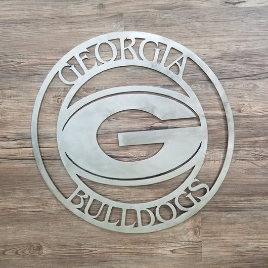 Georgia Bulldogs (Home Decor, Wall Art, Metal Art)