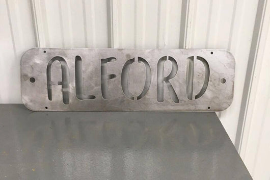 Name with Square Border