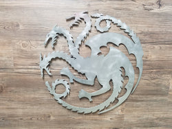 Game of Thrones, Sigil of House Targaryen Dragon, Metal / Wall Art