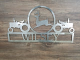 Tractor With John Deere Logo & Name