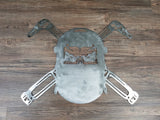 PIPELINE WELDER Skull { skulls / metal art / wall art / home decor / fabrication / welding / tig / ark / mig /(((Can Be PERSONALIZED)))}