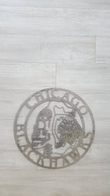 Chicago Blackhawks Skull