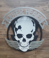 Metal Gear Solid Outer Heaven Logo 3D