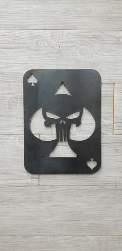 Punisher Spade Playing Card