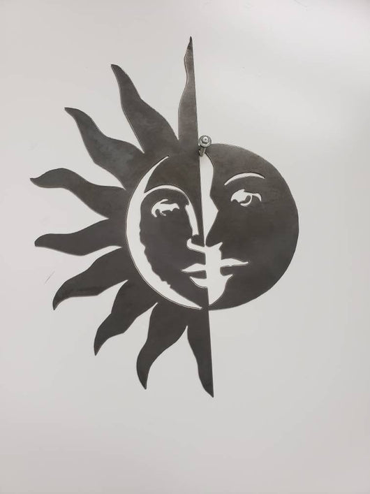 Sun and the moon