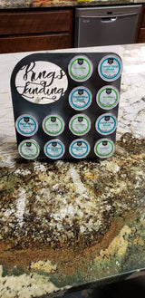 Personalized Keurig coffee cup display