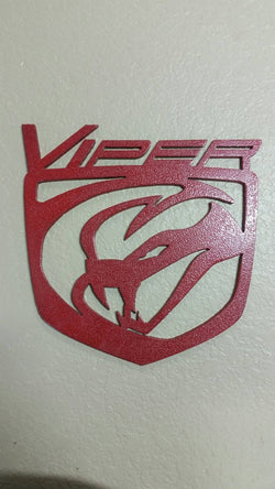 Dodge Viper Logo Emblem compleatly made of metal