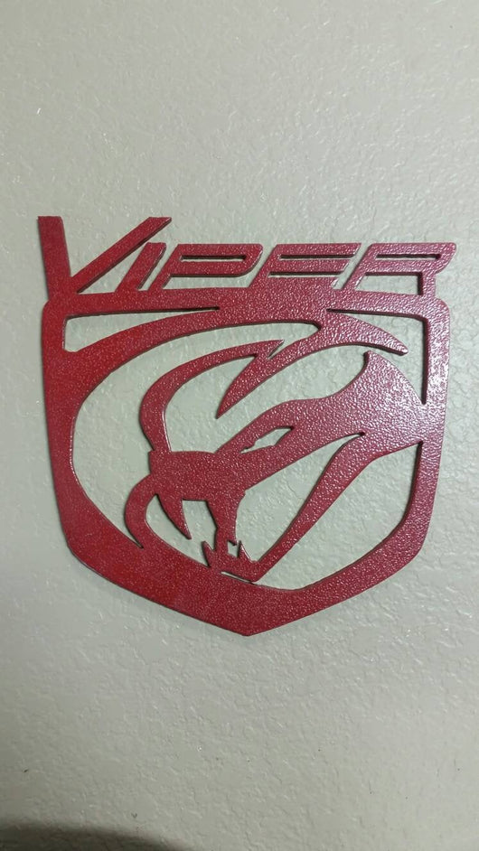 Dodge Viper Logo Emblem compleatly made of metal