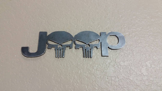 Jeep Logo Emblem made of metal