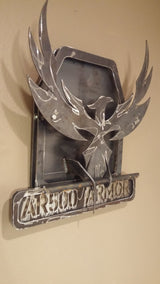 AR500 Logo Shield 3d