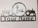 Tractor With John Deere Logo & Name