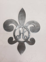 Fleur De Lis With Monogram Letter