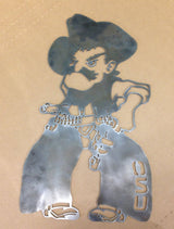 Oklahoma Stat University Circle With Pistol Pete Logo