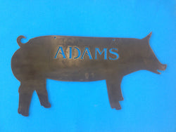 Livestock Animal Cattle, Swine, Sheep, Goats With Name