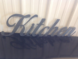 Kitchen Sign (Home Decor, Wall Art, Metal Art)