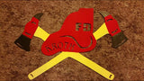 Fire Dept. Emblem With Name