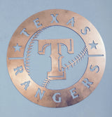 Texas Rangers Circle with T logo